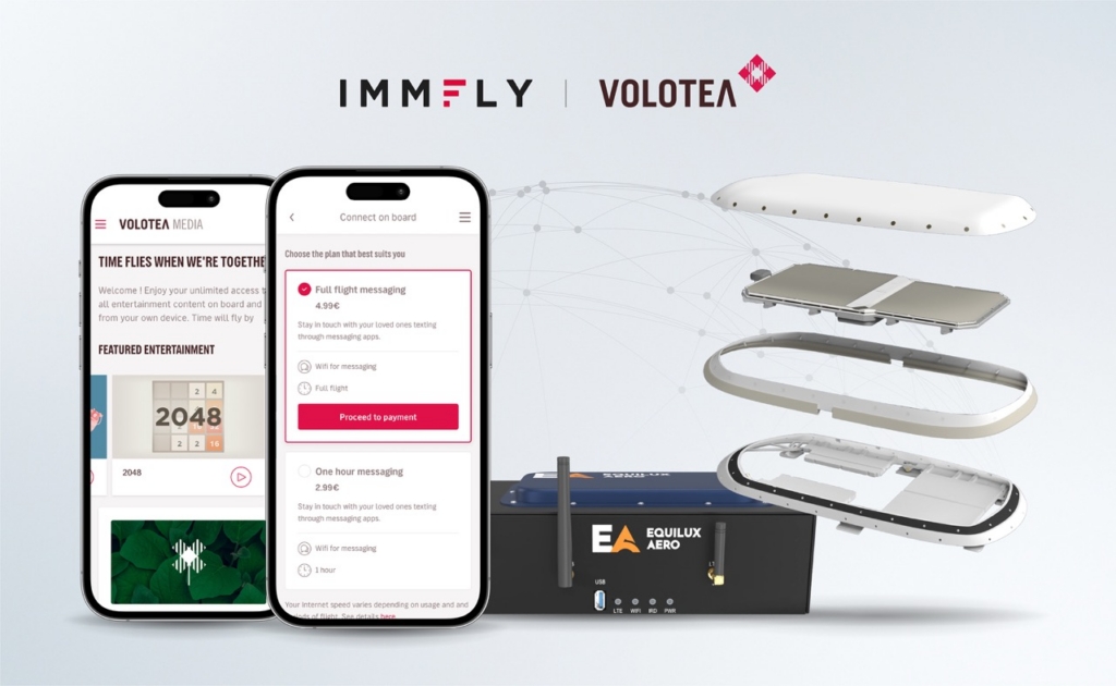 Immfly Volotea LEO trial