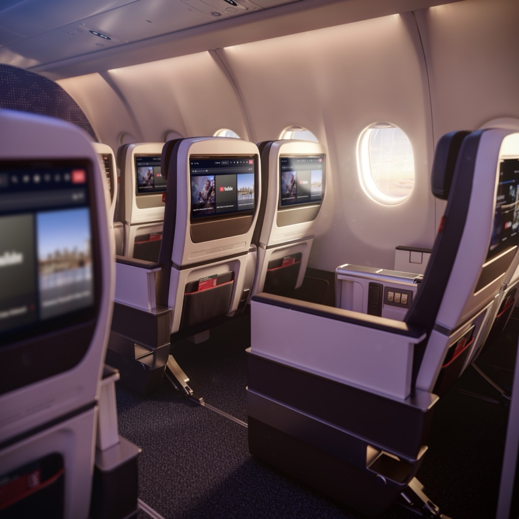New Delta Air Lines premium economy on A330