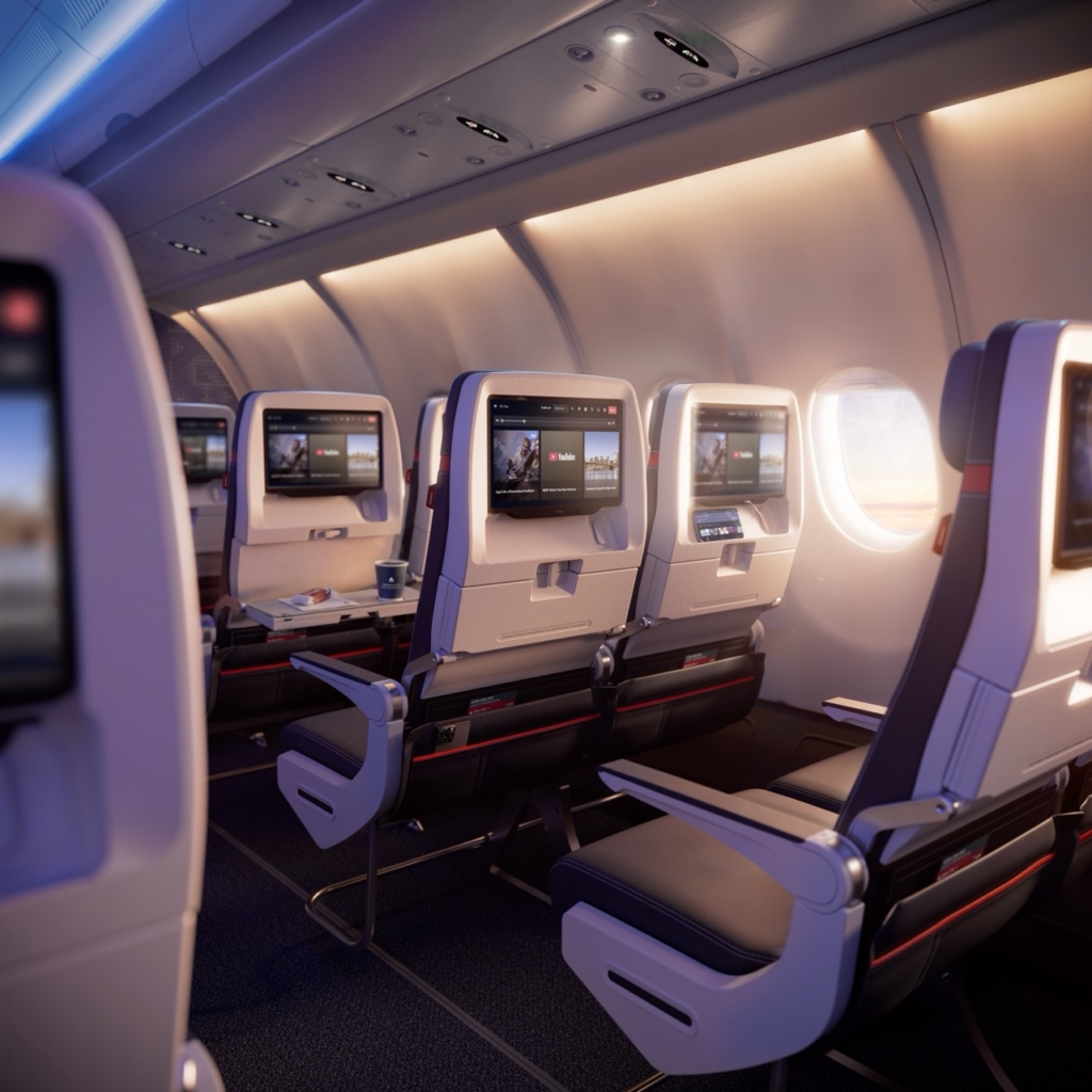 New Airbus A330 main cabin seats