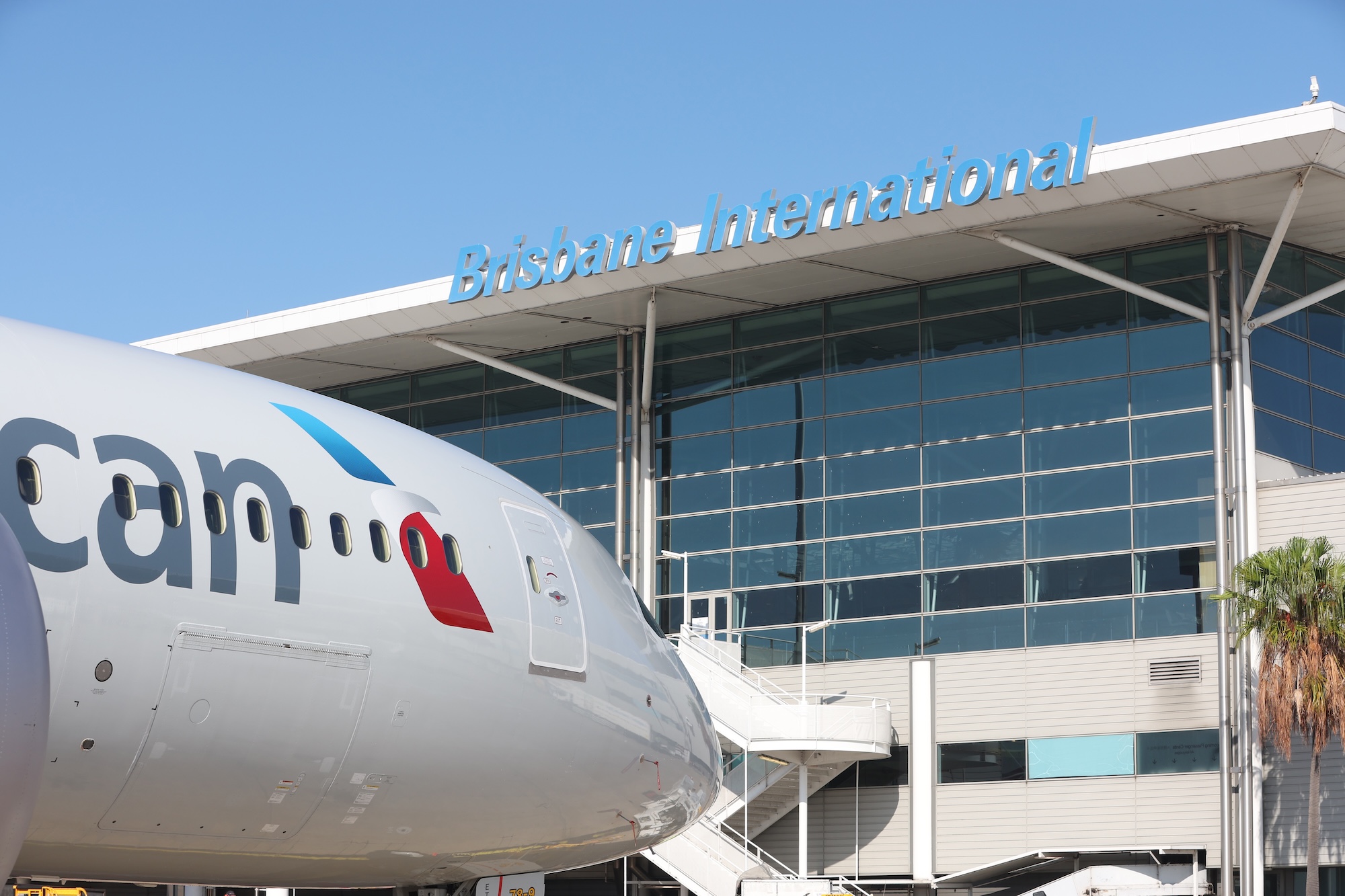 American Airlines’ new Dreamliner made its first arrival in Australia at Brisbane Airport in October 2025