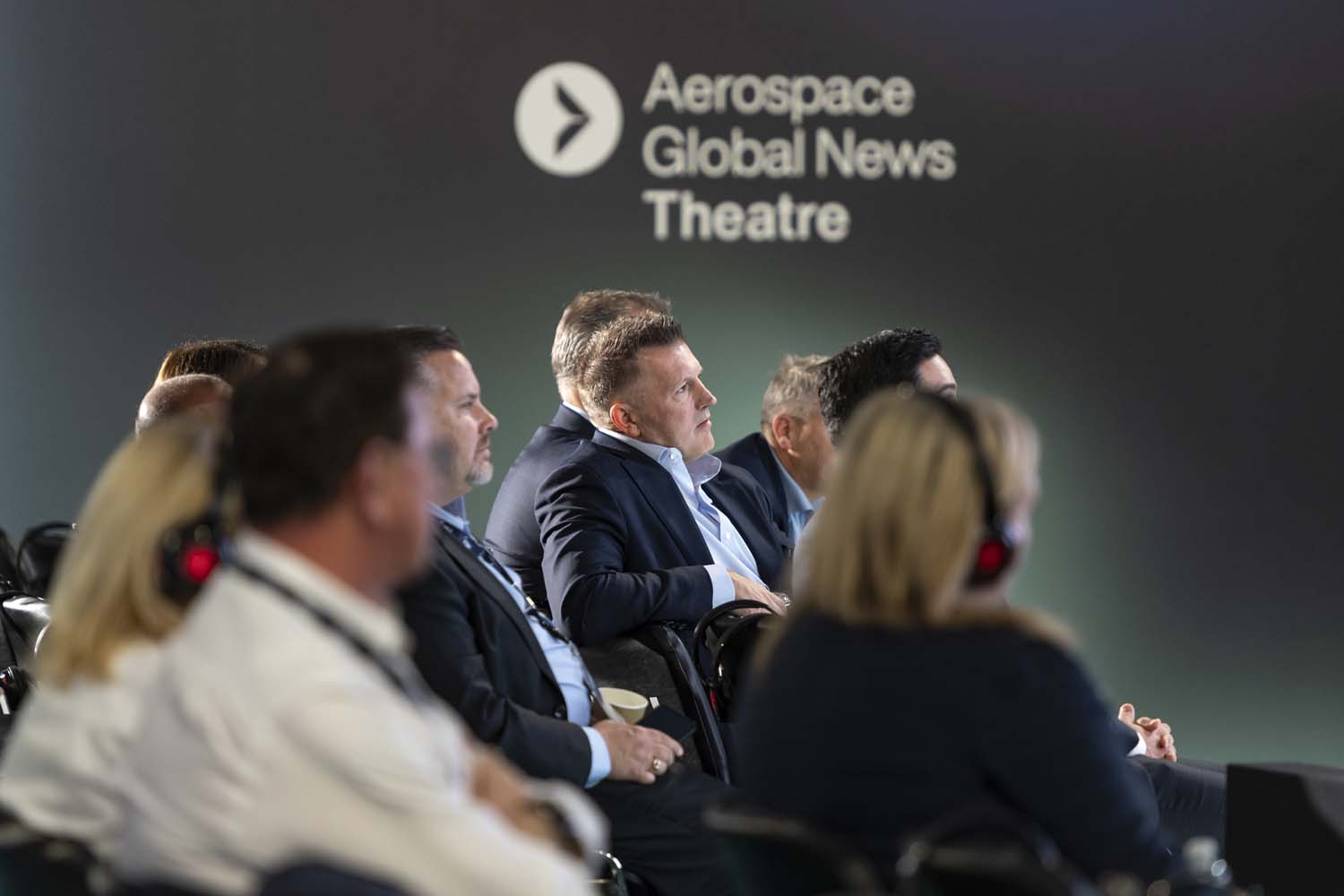 Aerospace Global News theatre at Farnborough Airshow