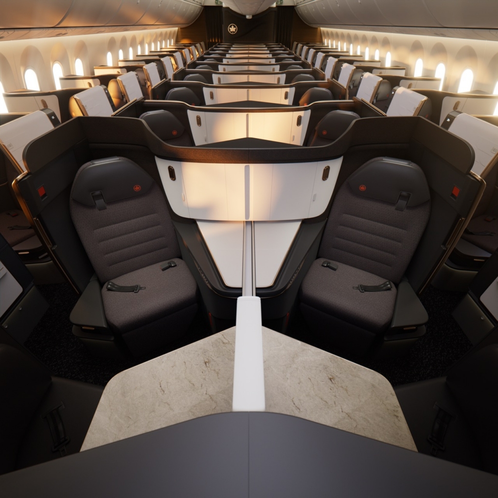 Air Canada 787-10 Signature Class suite
