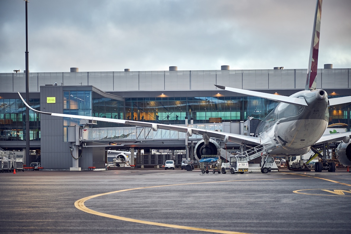 Helsinki Airport.