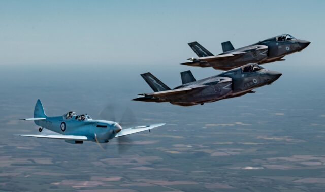 Spitfire and RAF F35