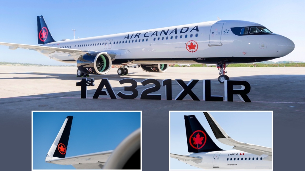 Air Canada A321XLR first delivery