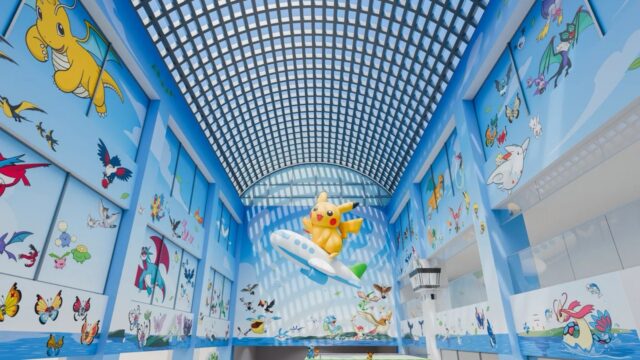 Japan's world's first Pokémon Airport Atrium