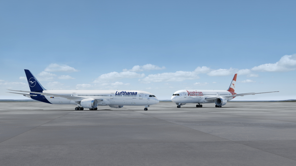 Lufthansa Group B787s 