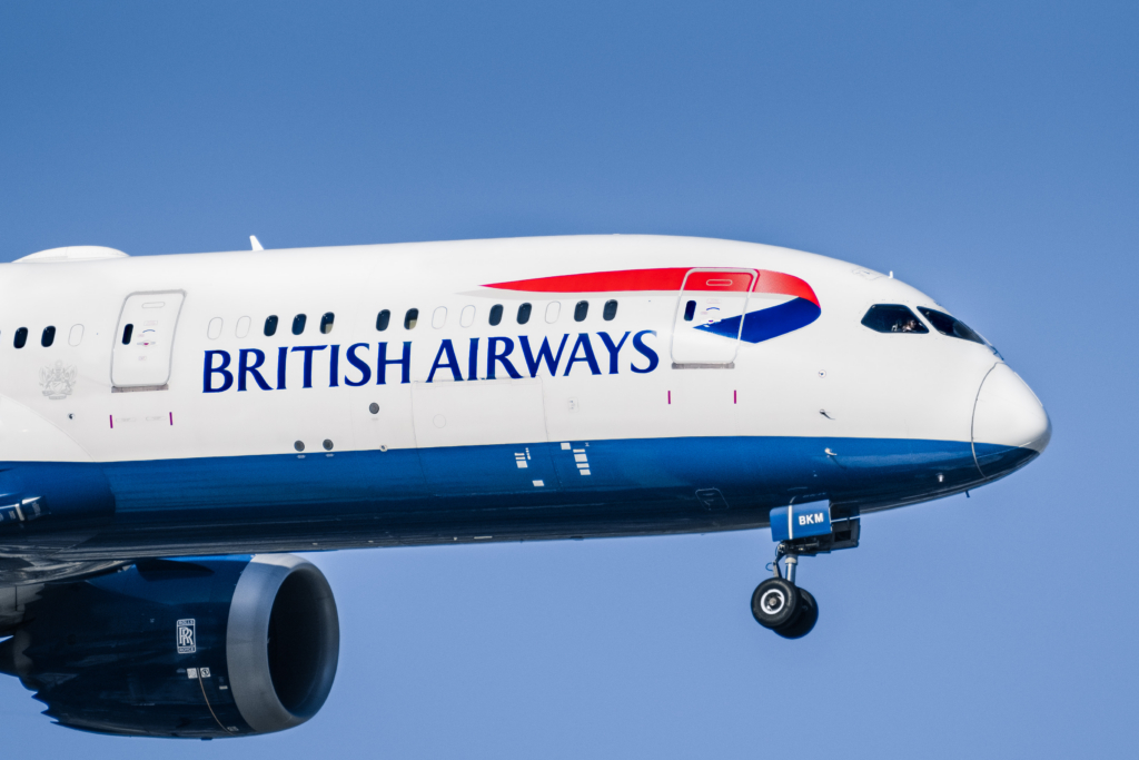 British Airways Boeing 787 