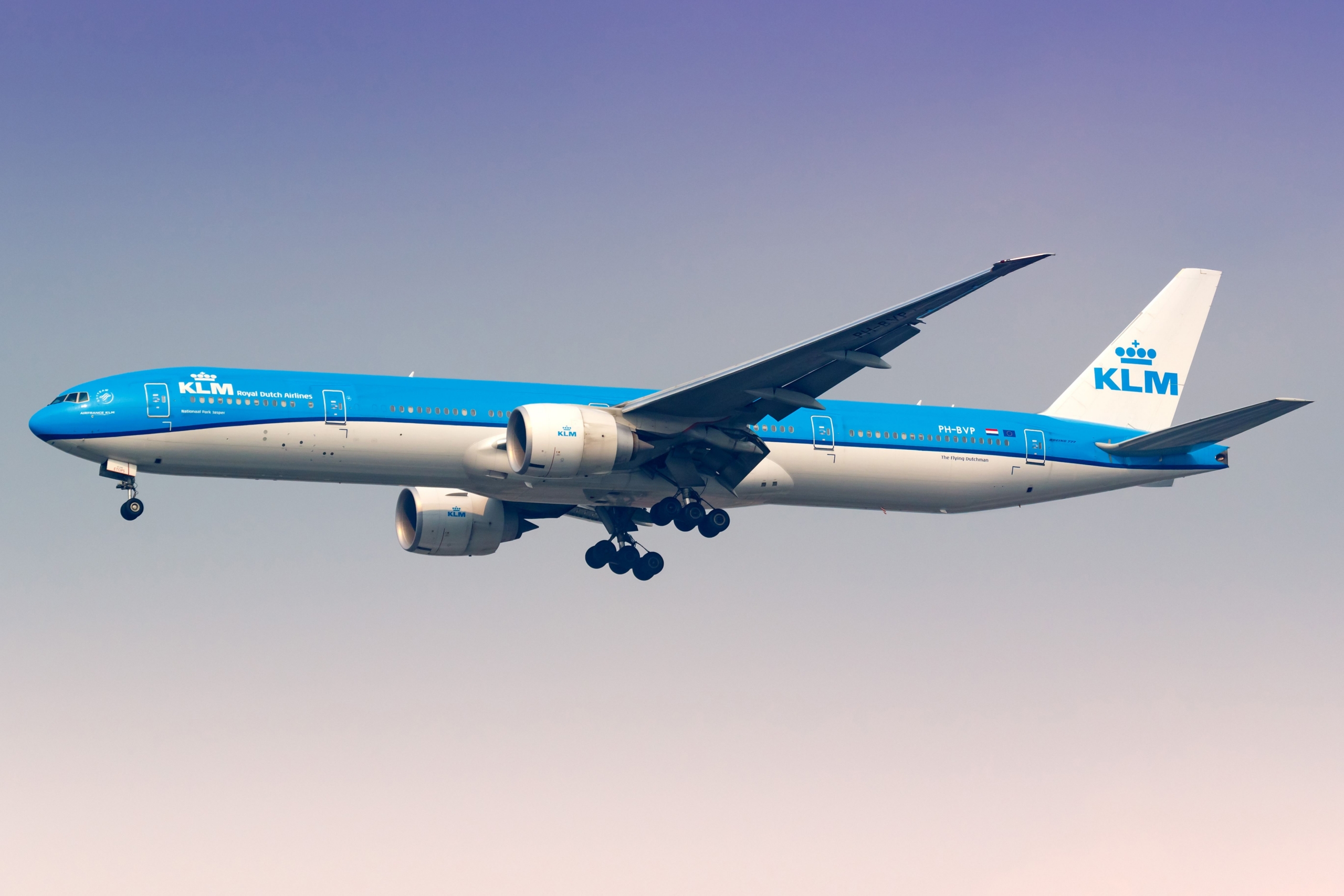 KLM Boeing 777-300ER hantavirus