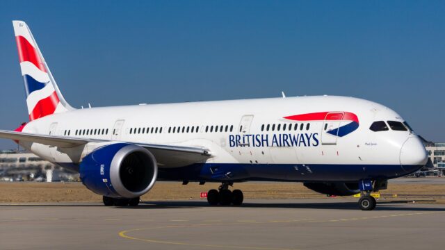 British Airways 787