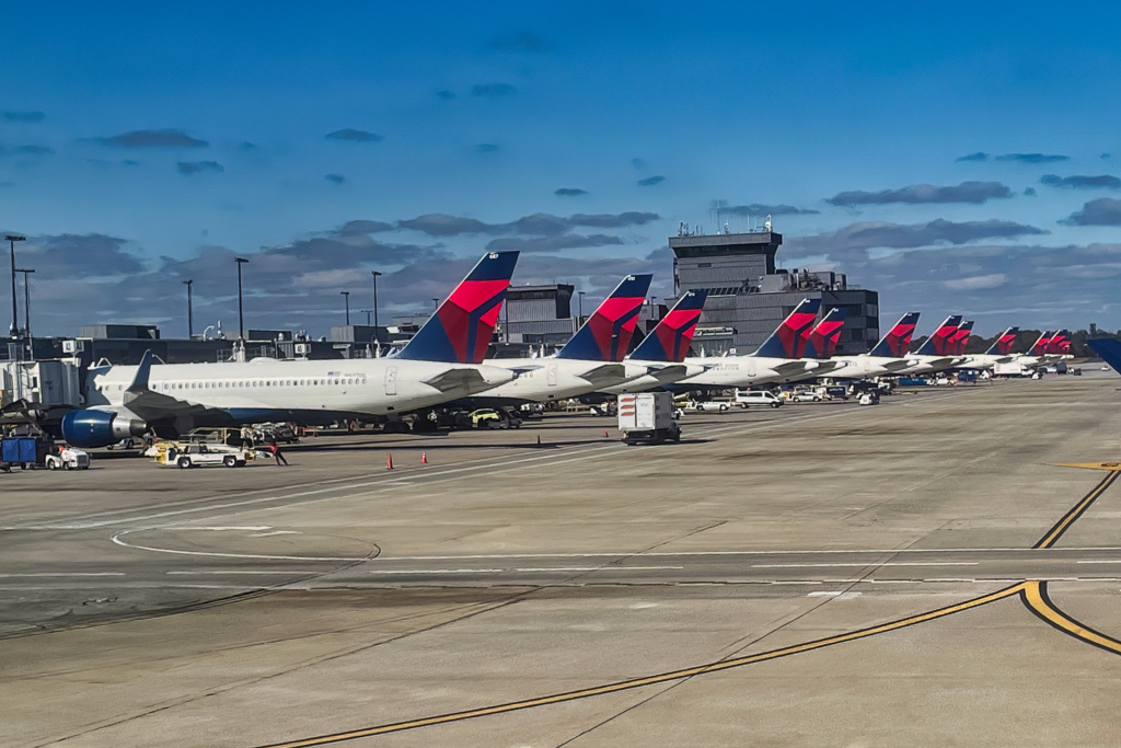 Delta tails at ATL