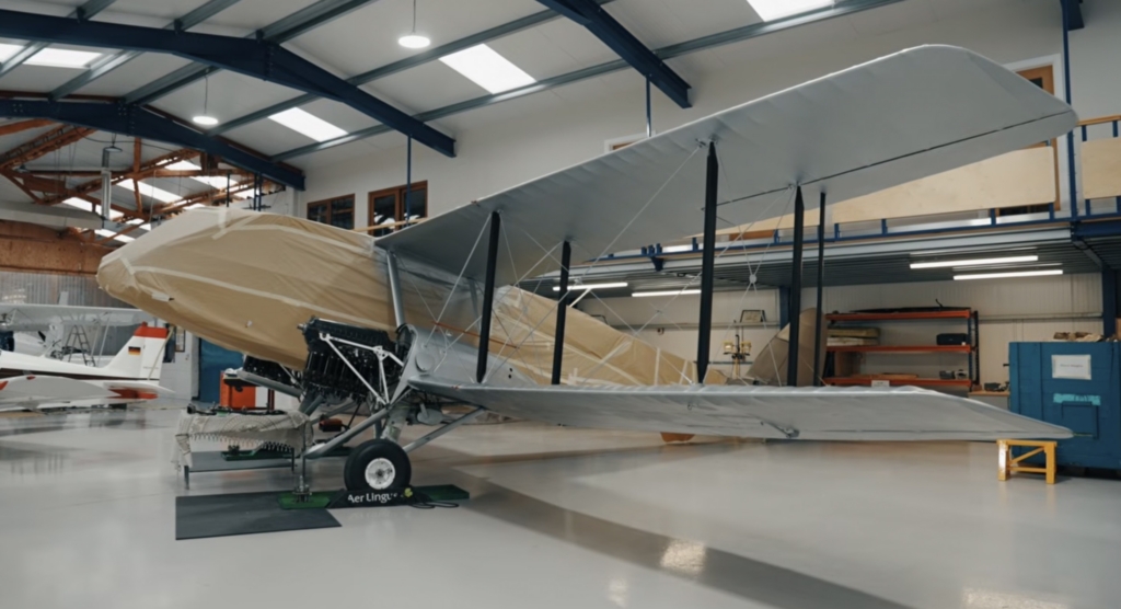 Aer Lingus Dh. 84 Dragon in restoration