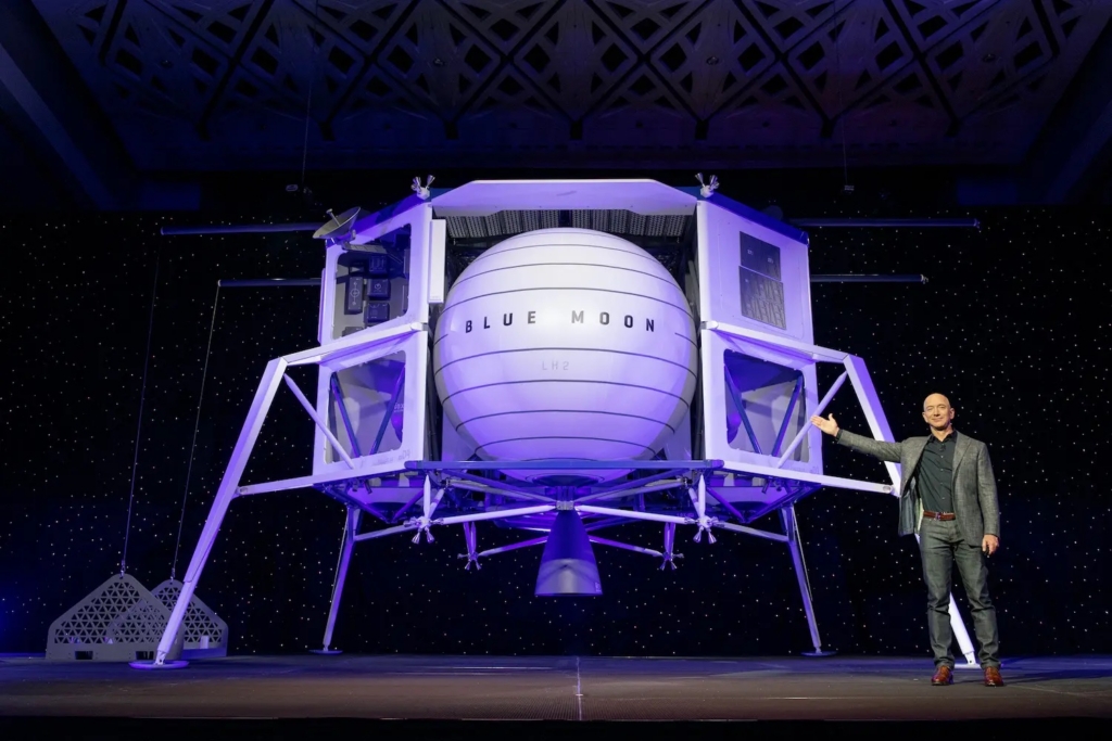 Blue Moon lunar lander from Blue Origin