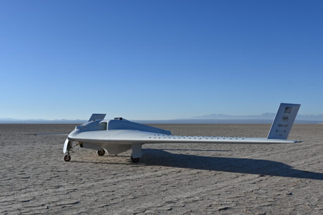 DARPA XRQ-73 test on the ground