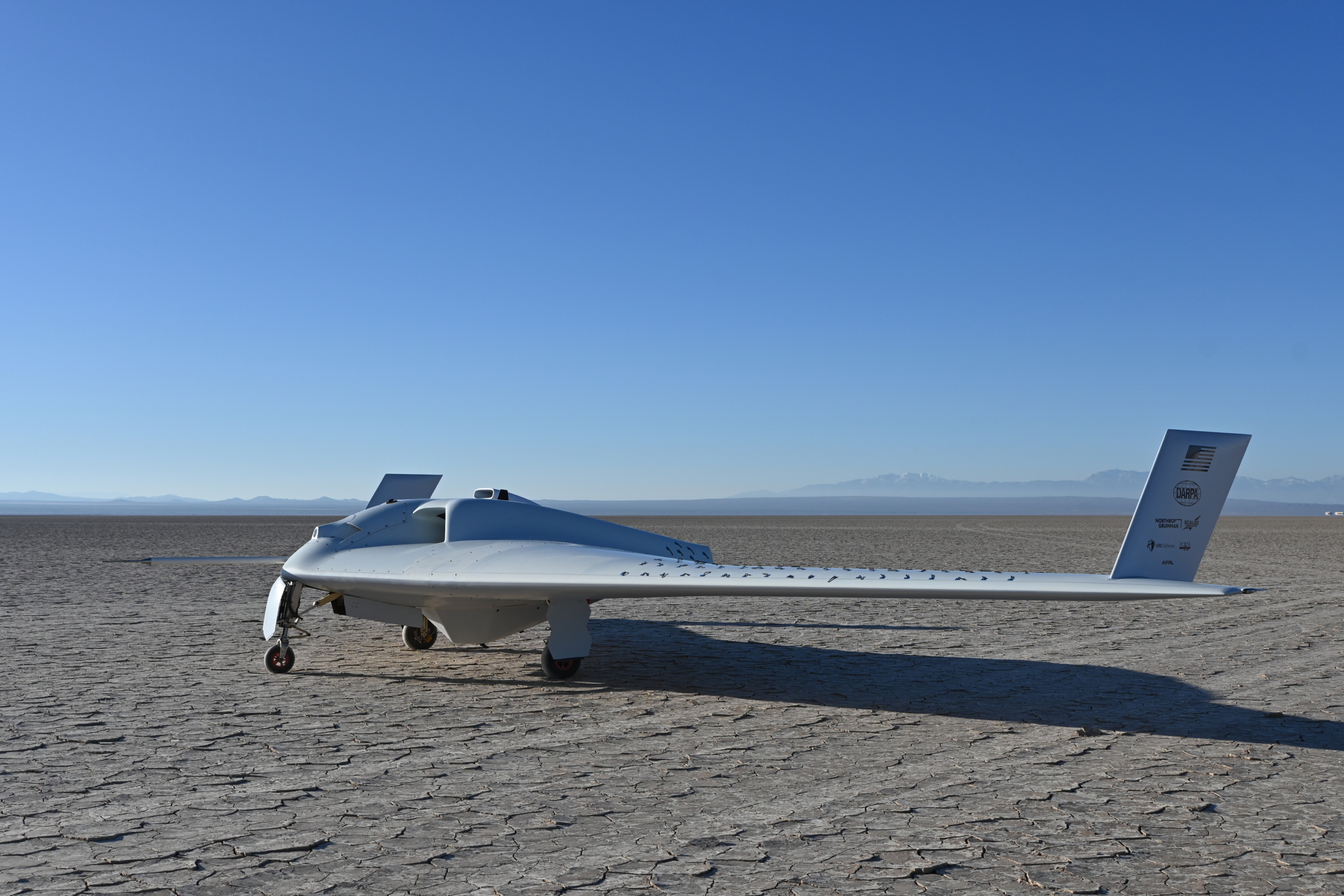 DARPA XRQ-73 test on the ground