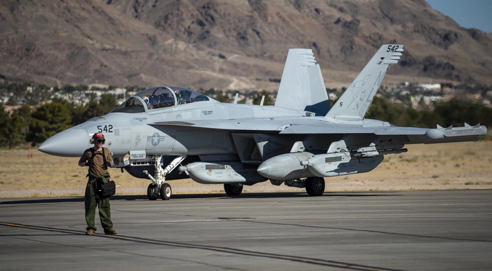 EA-18G growler of VAQ 132