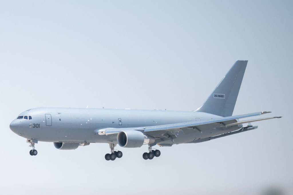 First Israeli Air Force KC-46 Gideon