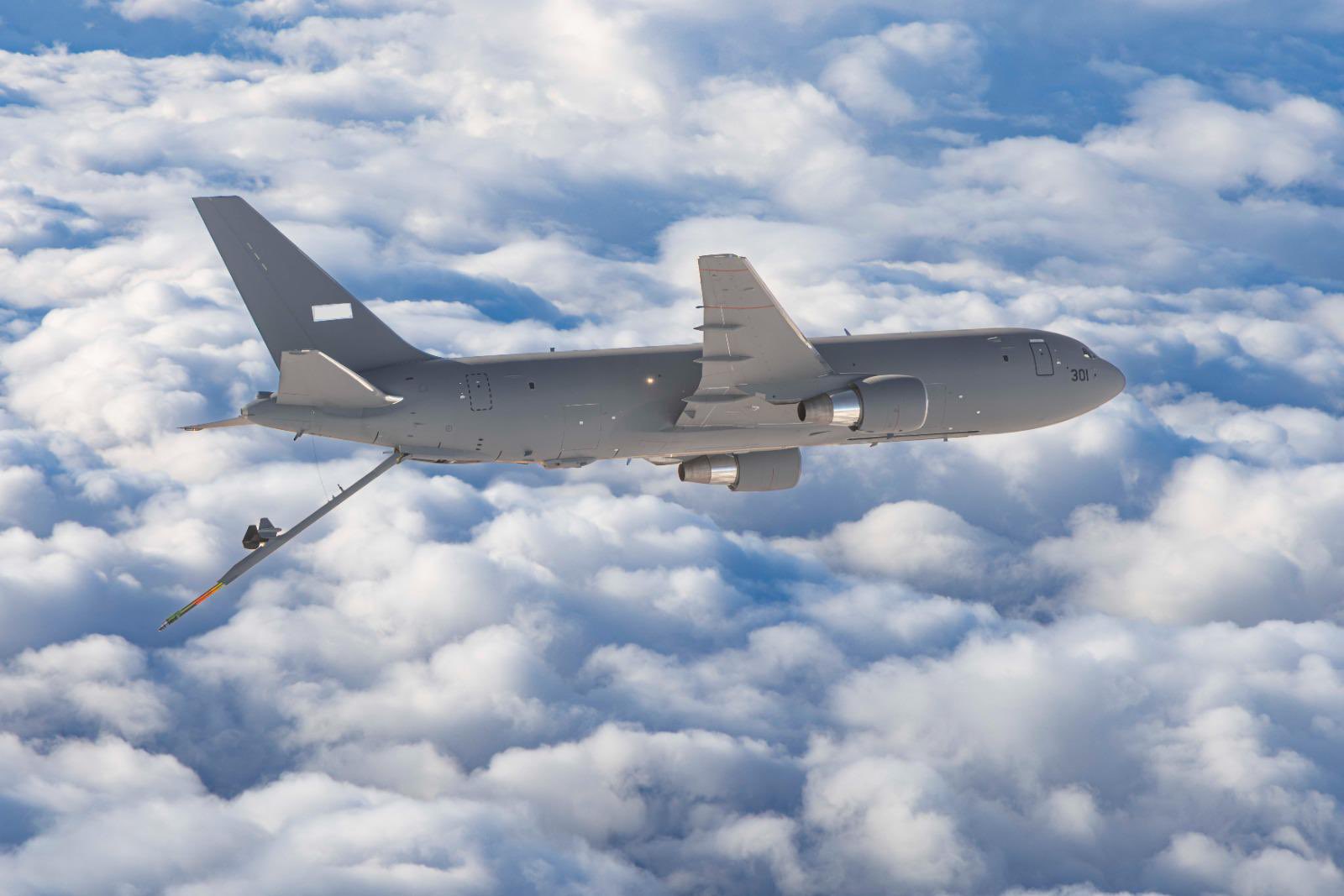 First Israeli KC-46 flying