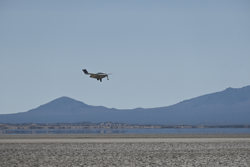 First flight DARPA XRQ-73 test