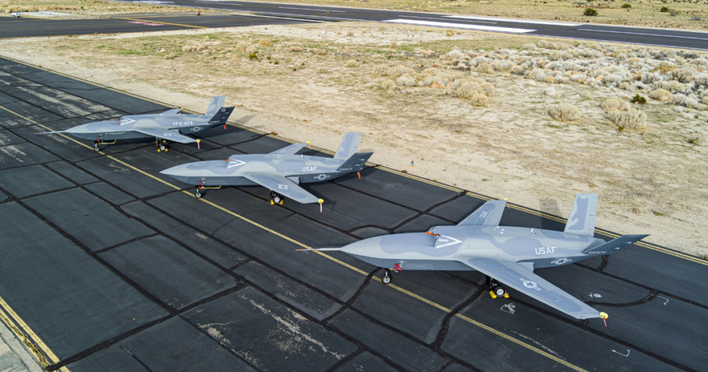 General Atomics collaborative combat aircraft YFQ-42A Dark Merlin
