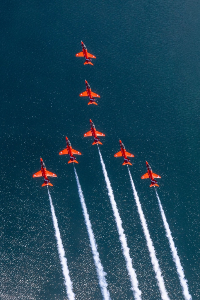 Hawk T1 for the red arrows