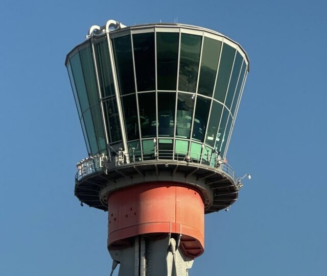 Heathrow control tower