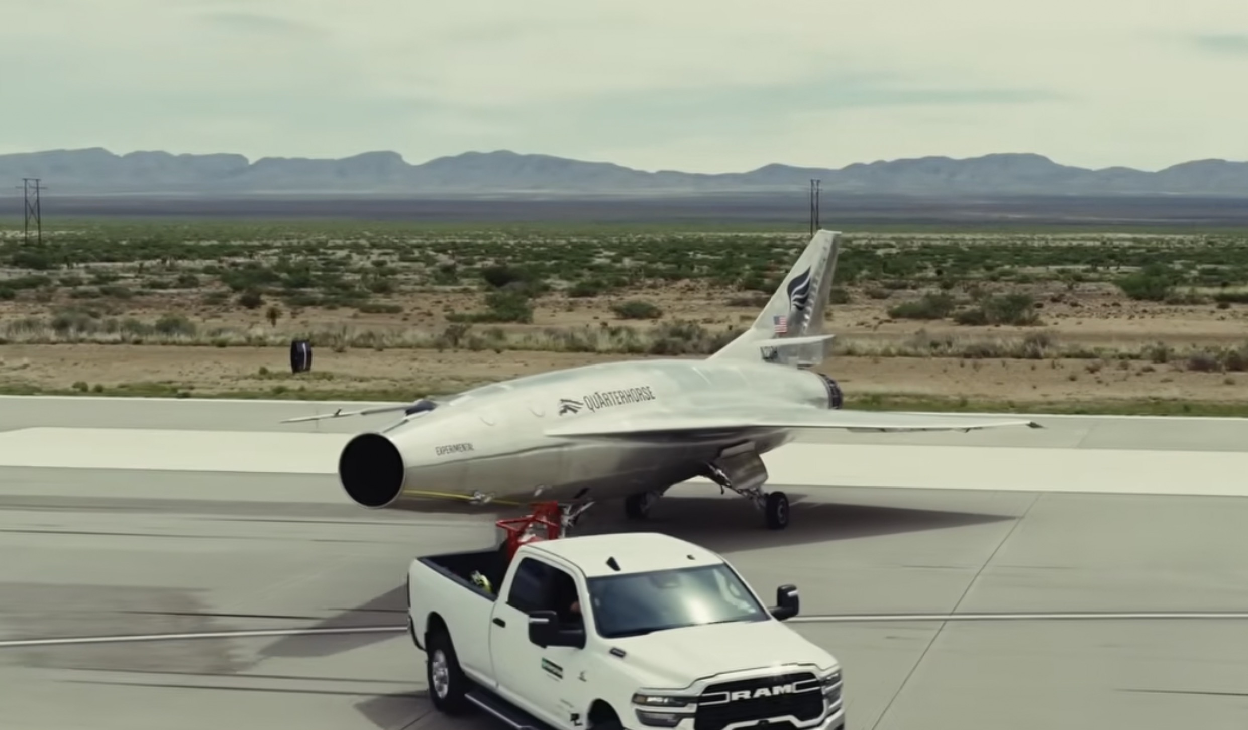 Hermeus quarterhorse collaborative combat aircraft goes supersonic for the first time