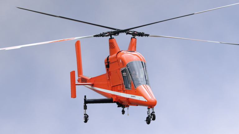No tail rotor, overlapping blades: How the Kaman K-MAX works