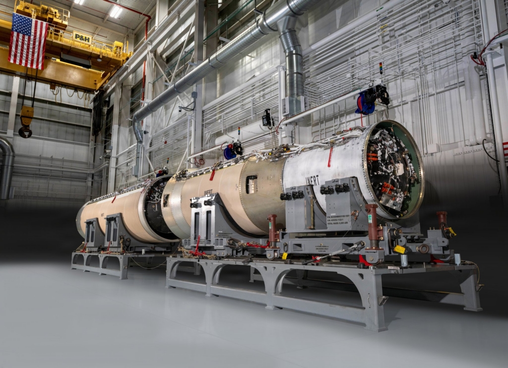LGM-35A Sentinel test booster