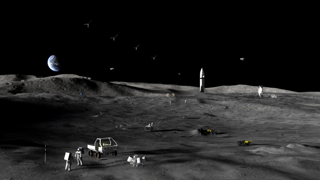 NASA Moon base phase 1