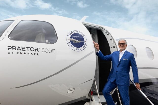 Embraer Praetor 600E gets triple certification