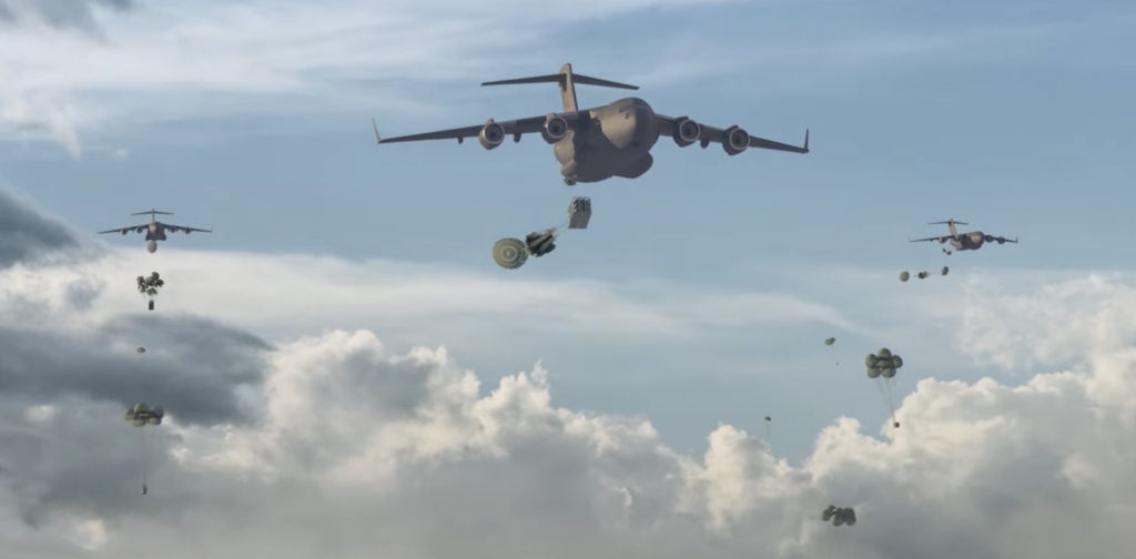Rapid dragon cruise missiles from cargo aircraft