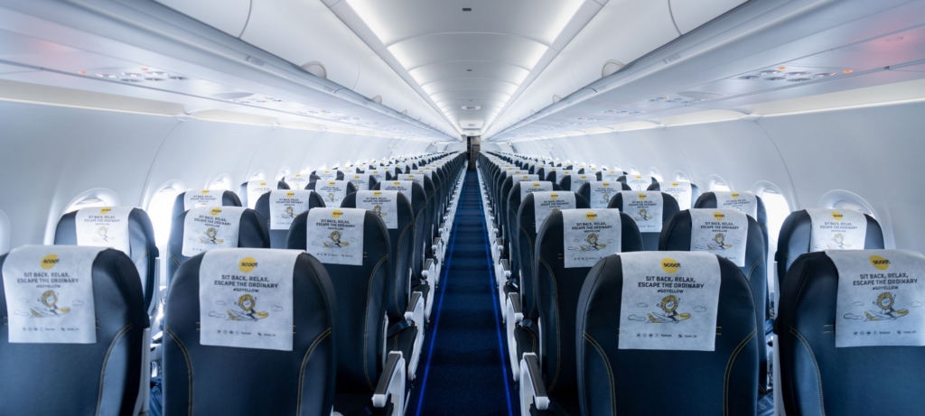 Scoot A321neo interior
