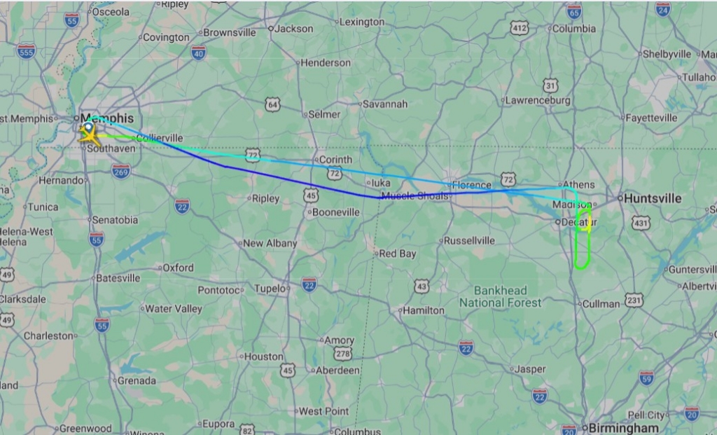 FedEx MD11 test flight