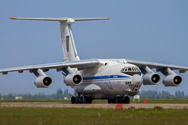 Ukrainian Air Force Il-76 transport