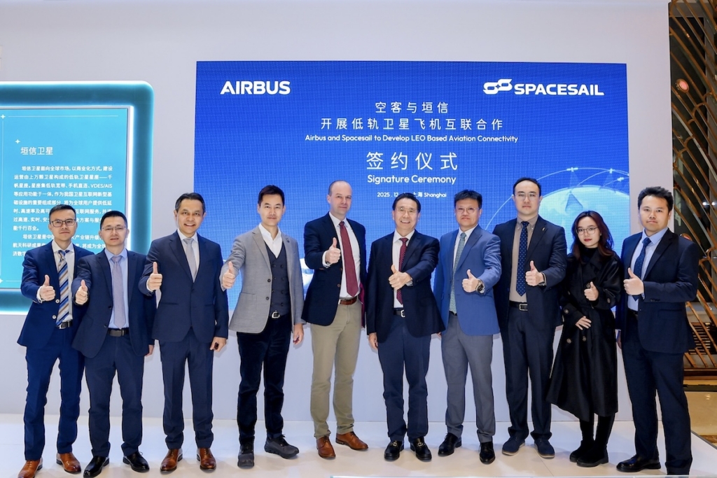 Airbus partners with Spacesail for LEO connectivity