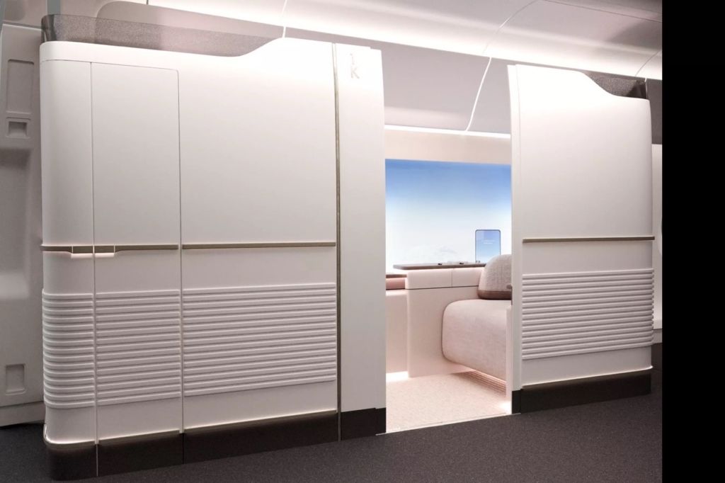 A350-1000 rendering Airspace first class concept