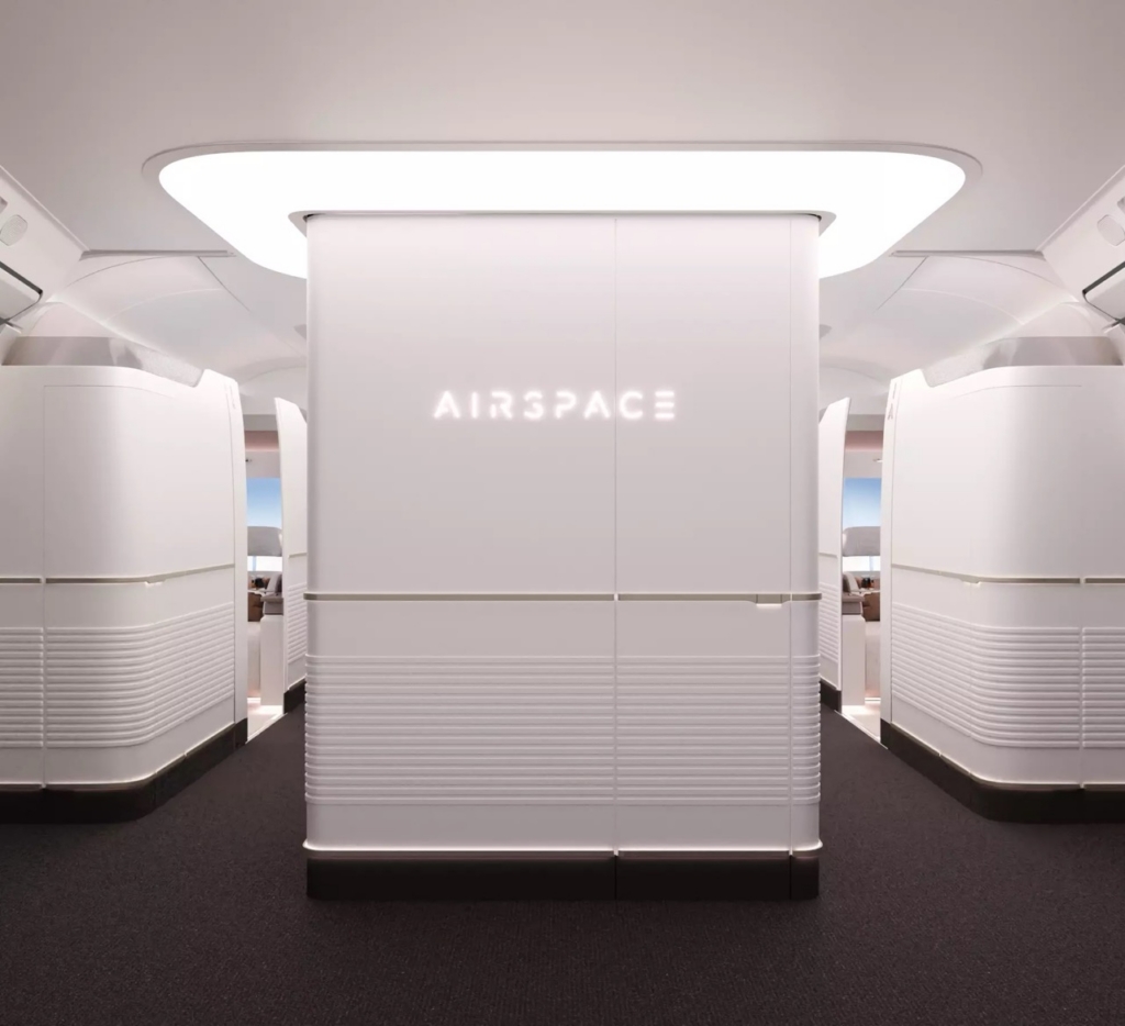A350-1000 rendering Airspace first class concept