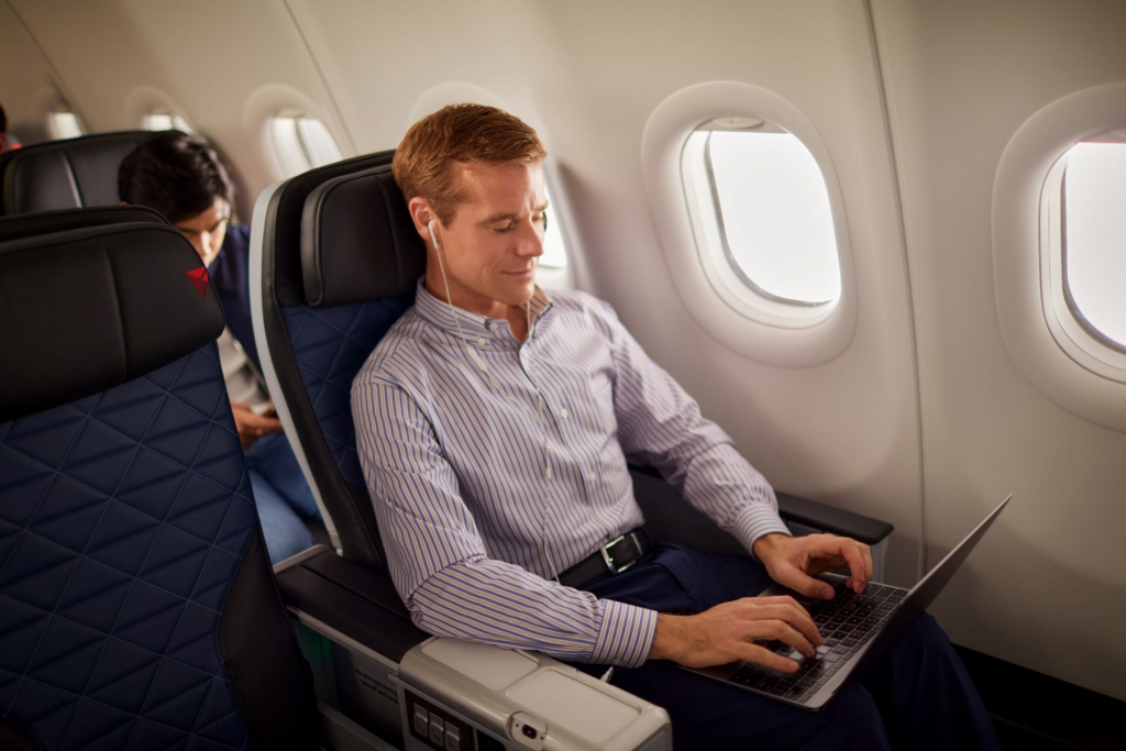 Delta Air Lines Premium Economy cabin