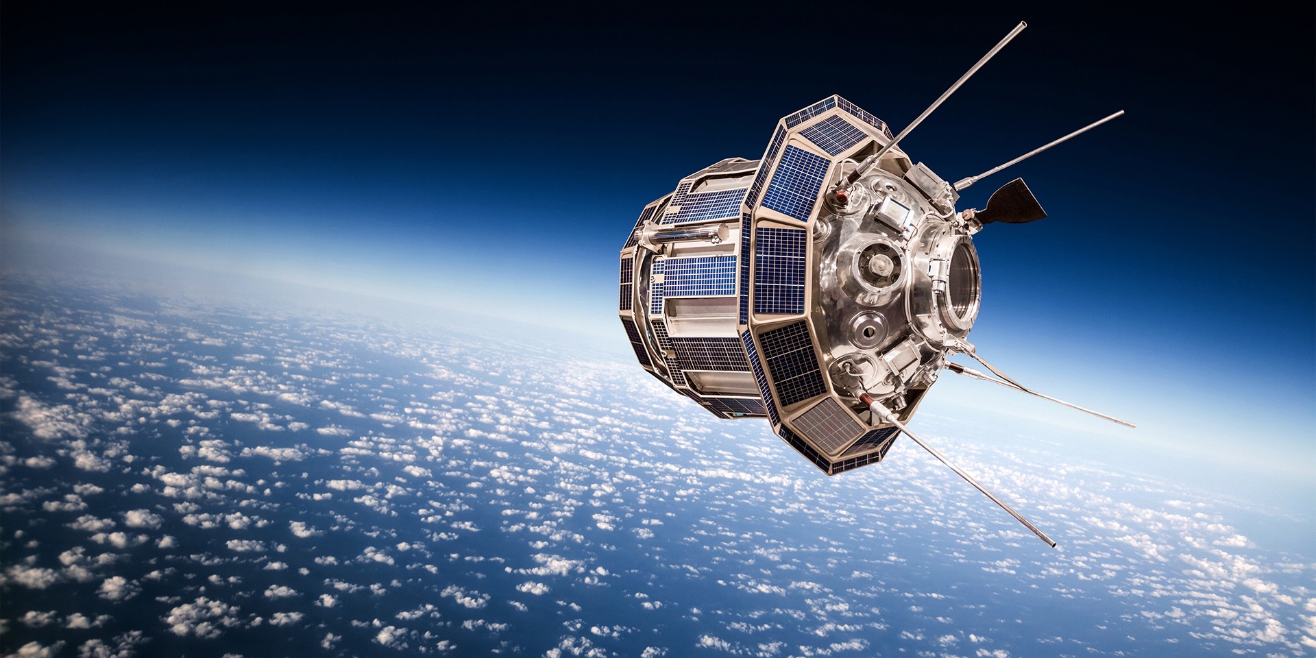 space-satellite-orbiting-the-earth-2