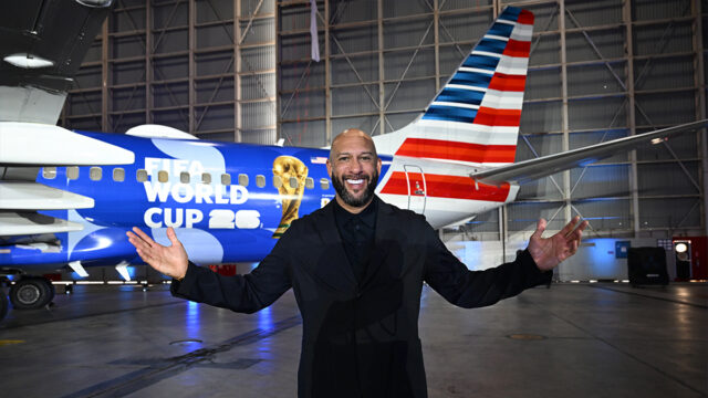 American Airlines FIFA World Cup 2026 livery