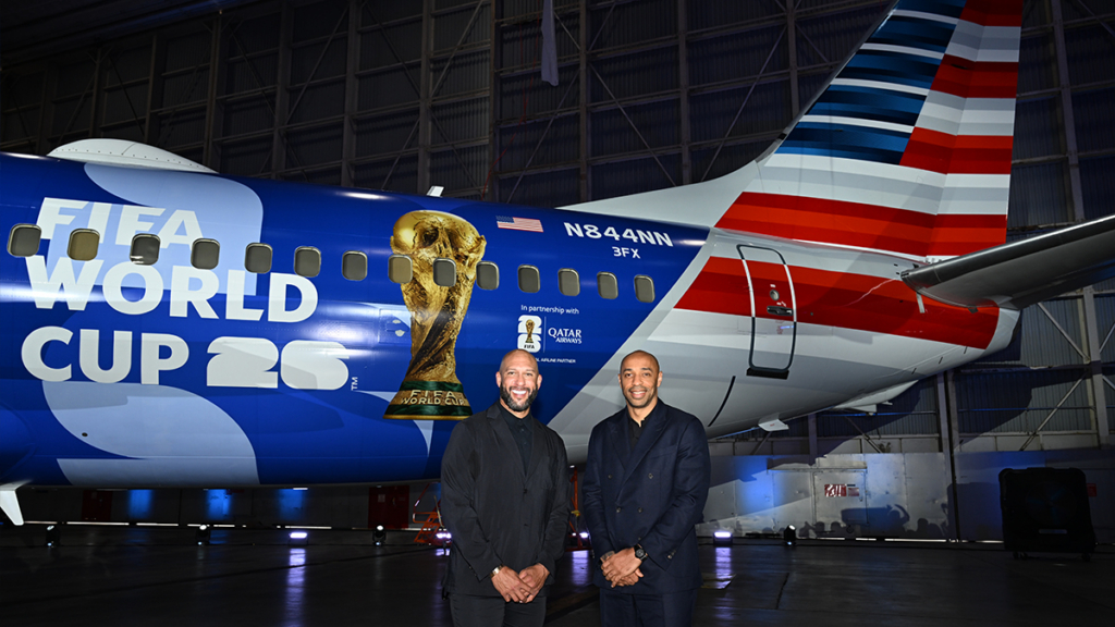 American Airlines FIFA World Cup 2026 livery