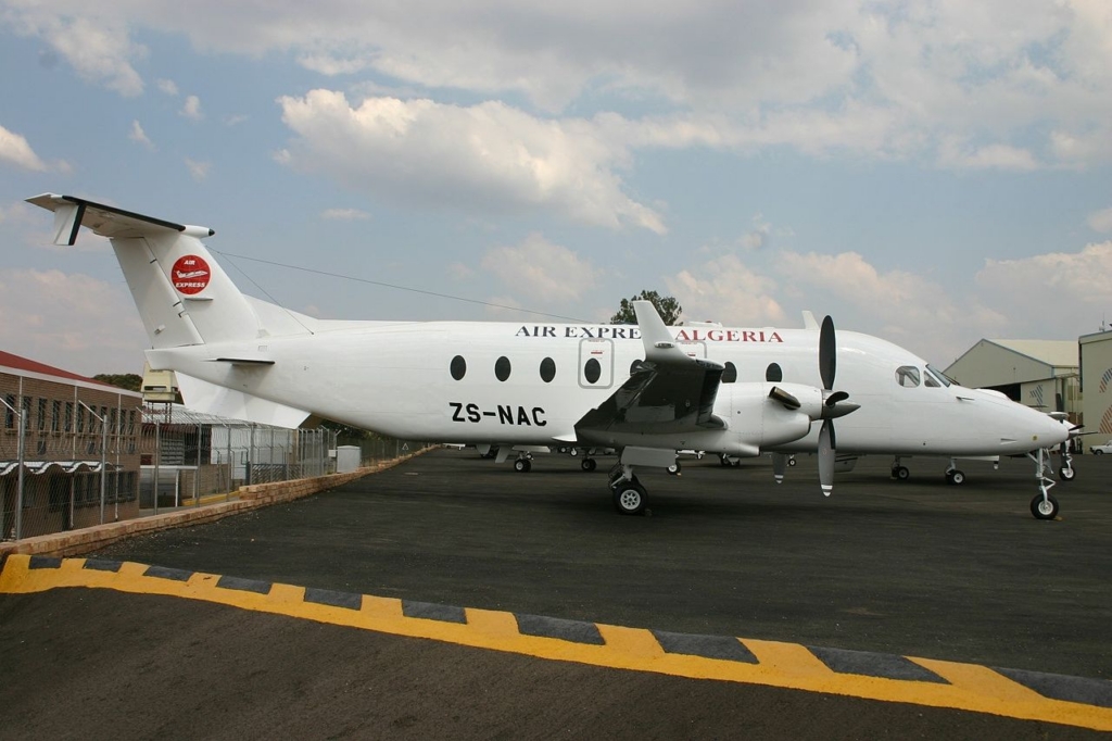 A Beechcraft 1900 operated by Air Express Algeria