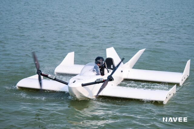 Navee Waveflyer wing in ground effect seaplane