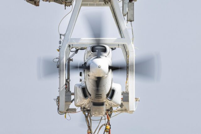 GE Aerospace hybrid electric aircraft engine on test