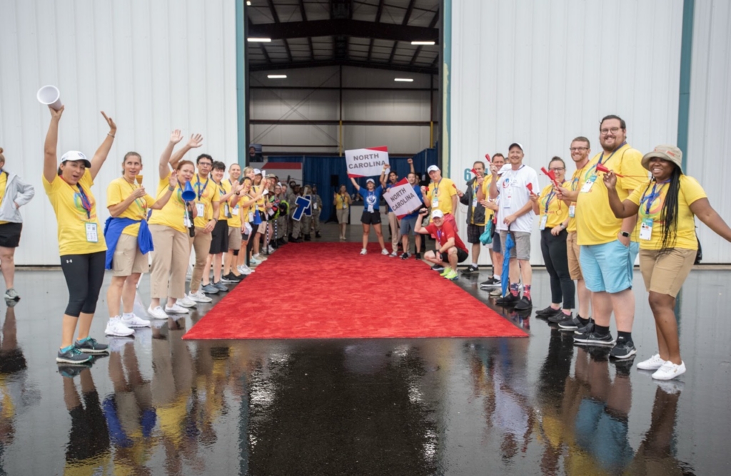Special Olympics Airlift