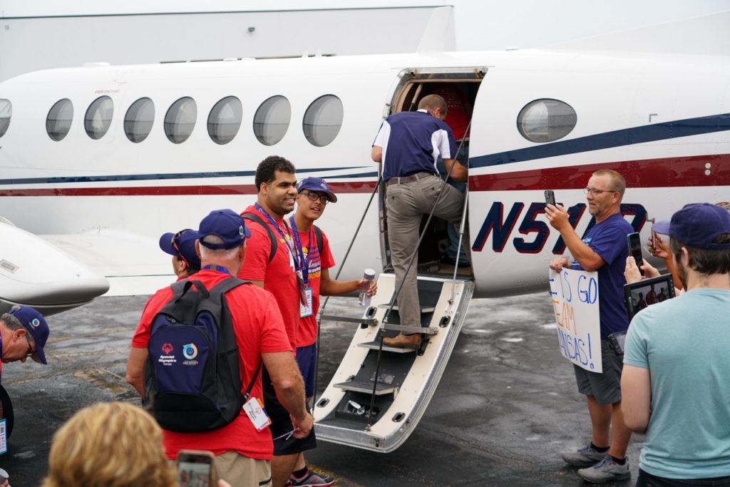 Special Olympics Airlift