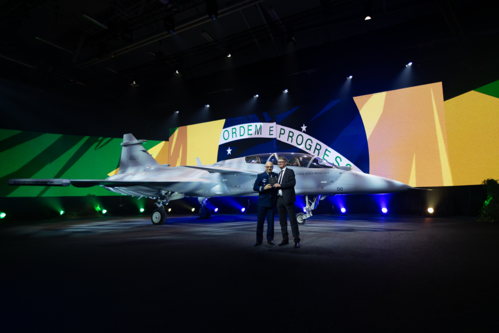 saab gripen F rollout
