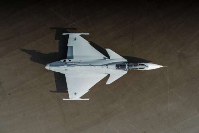 saab gripen F rollout