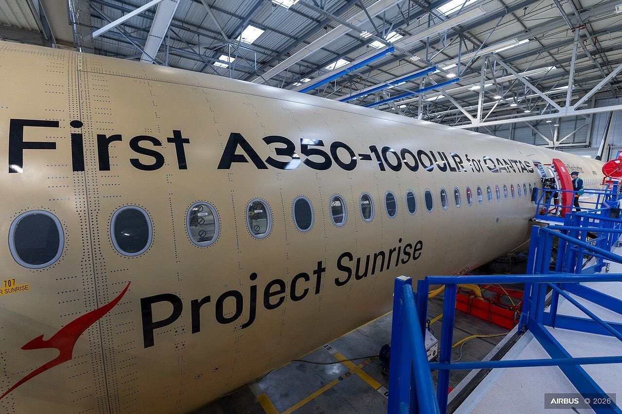 A350-1000ULR Project Sunrise